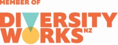 Member of Diversity Works NZ Logo