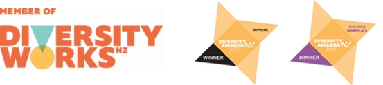 Member of Diversity Works NZ Logo